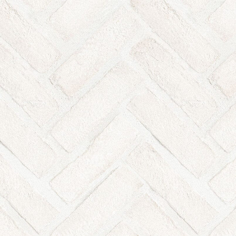 MSI Brickstaks Clay Brick Alpine White Reclaimed Herringbone