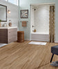 Aspenwood Porcelain Tile Collection Amber - 9"x48" Room Scene