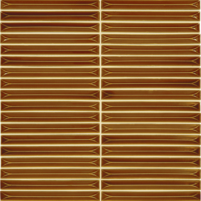 Daltile Artefino Vintage Mosaic Pyramid Wave