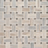 MSI Angora Basketweave - Polished Swatch