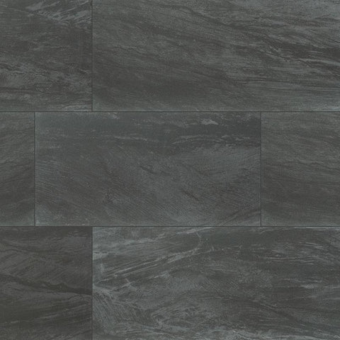 DURBAN ANTHRACITE PORCELAIN TILE 12"x24" POLISHED Swatch