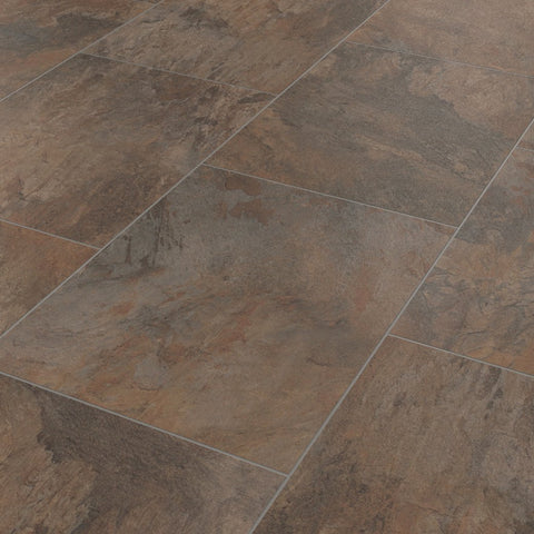 Karndean Luxury Vinyl Korlok Select Tile Antique Copper Swatch