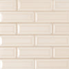 MSI Highland Park Antique White Beveled - 2"x6" Swatch