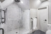 Marble Tile Collection Arabescato Carrara 4"x12" Honed Room Scene