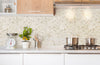 MSI Arabescato Venato White Herringbone Room Scene