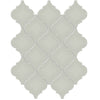 Virginia Tile Soho 10x13 Beveled Arabesque Mosaic Tile Soft Sage