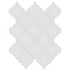 Tile Collection Soho 10x13 Beveled Arabesque Mosaic Tile Gallery Grey