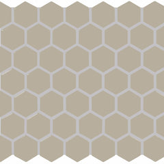 Daltile Color Wheel Mosaic Group 2 Hexagon 1.5 Architectural Gray