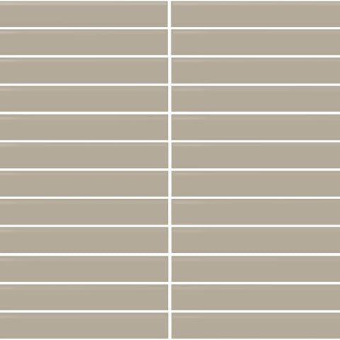 Daltile Color Wheel Mosaic Group 2 Straight Joint 1x6 Architectural Gray