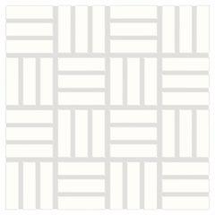 Daltile Color Wheel Mosaic Group 1 Lattice Weave 1x3 Arctic White