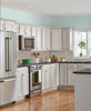 Marble Tile Collection Arctic Storm - Brick Pattern Room Scene
