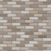 Marble Tile Collection Arctic Storm - Brick Pattern Swatch