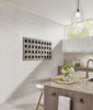 MSI Ledgestone Veneer - Arctic White 3D Panel - Honed Room Scene