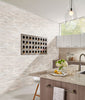 MSI Ledgestone Veneer - Arctic White Mini Panel  Room Scene