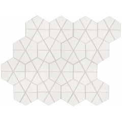 Daltile Stagecraft Mosaic Kaleidoscope 6x6 Arctic White