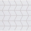 Arctic White Chevron Matte