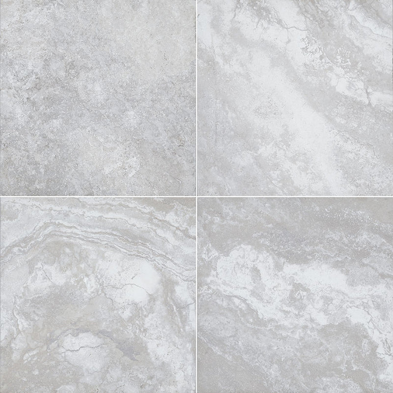 Arterra Porcelain Paver Argento Travertino - 24x24