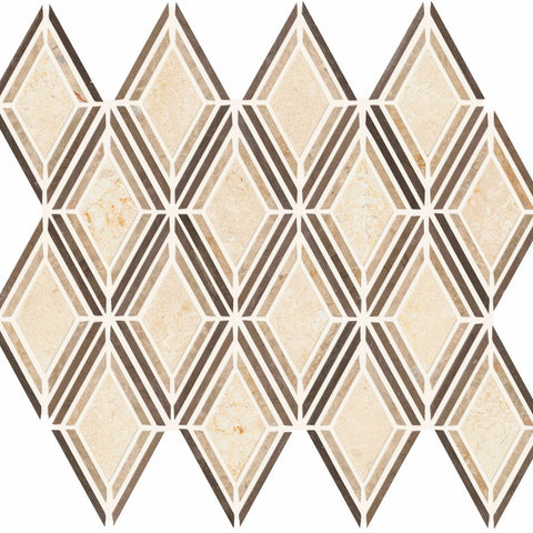 Daltile Decorative Accents Argyle Straight Edge Beige
