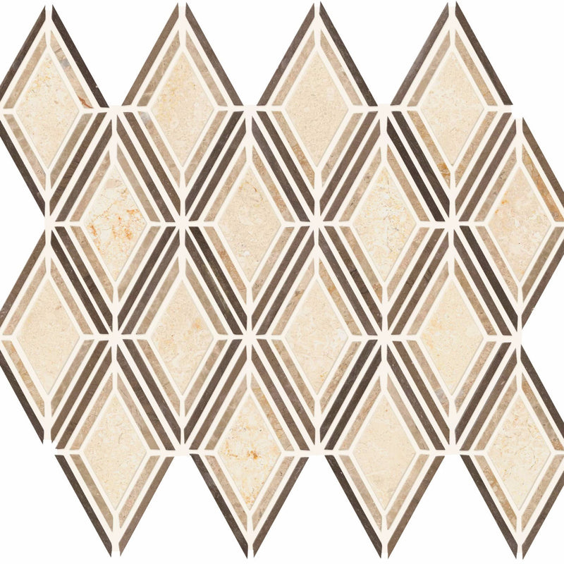 Daltile Decorative Accents Argyle Mosaic Straight Edge