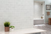 Aria Porcelain Tile Collection Ice - 2"x4" Room Scene