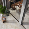 Arterra Porcelain Paver Livingstyle Travertino - 24x24 Room Scene