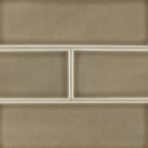 MSI Highland Park Artisan Taupe Subway - 4"x12" Swatch