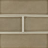 MSI Highland Park Artisan Taupe Subway - 4"x12" Swatch
