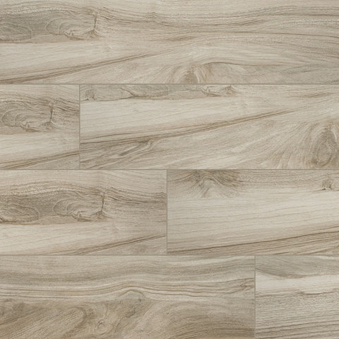 Aspenwood Porcelain Tile Collection Ash - 9"x48" Swatch
