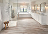 Aspenwood Porcelain Tile Collection Ash - 9"x48" Room Scene