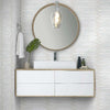 Shaw Tile Atomic Glass Ice Wall