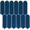 Daltile Artefino Vintage Mosaic Fish Scale Azurite