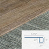 COREtec Tile VV840 Trim Baby Threshold Swatch