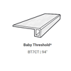 COREtec Original Premium VV820 Trim Baby Threshold