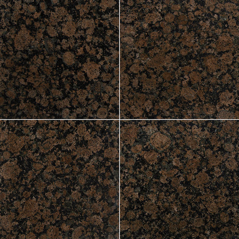 Granite Tile Collection Baltic Brown - 12"x12" Swatch