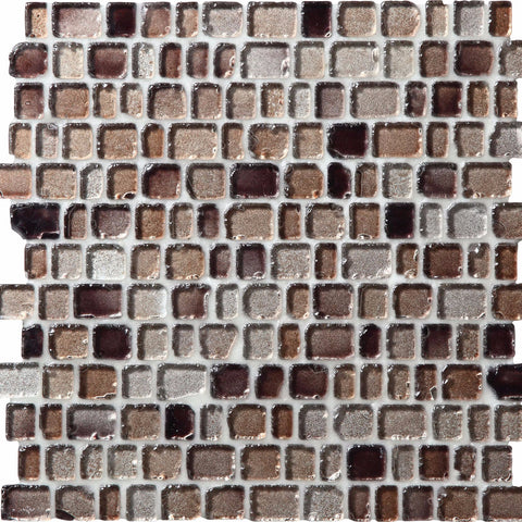 Daltile Jewel Tide Mosaic Random Beach Pebble