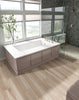 Havenwood Porcelain Tile Collection Beige Wood - 8"x36" Room Scene