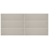Daltile Stencil Rectangle Half Moon 4x12 Beige