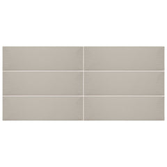 Daltile Stencil Rectangle Half Moon 4x12 Beige