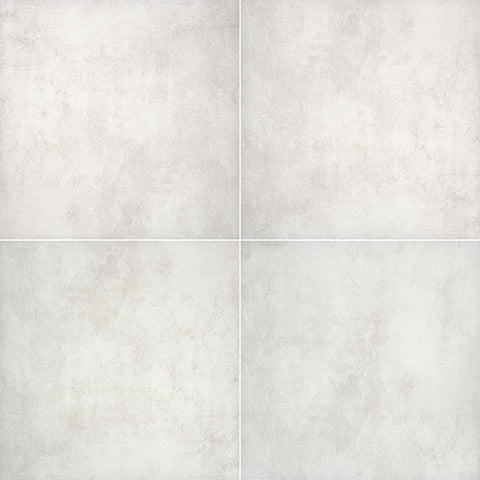 Arterra Porcelain Paver Beton Blanco 24"x24" Swatch