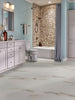 Aria Porcelain Tile Collection Bianco - 24"x24" Room Scene
