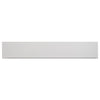 MSI Porcelain Aria Bianco Bullnose 3x18 Swatch