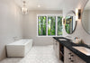 Marble Tile Collection Bianco Dolomite Regency Room Scene