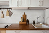 Marble Tile Collection Bianco Dolomite Subway 3"x6" Room Scene 2