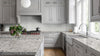 Marble Tile Collection Bianco Dolomite Gridwork Room Scene