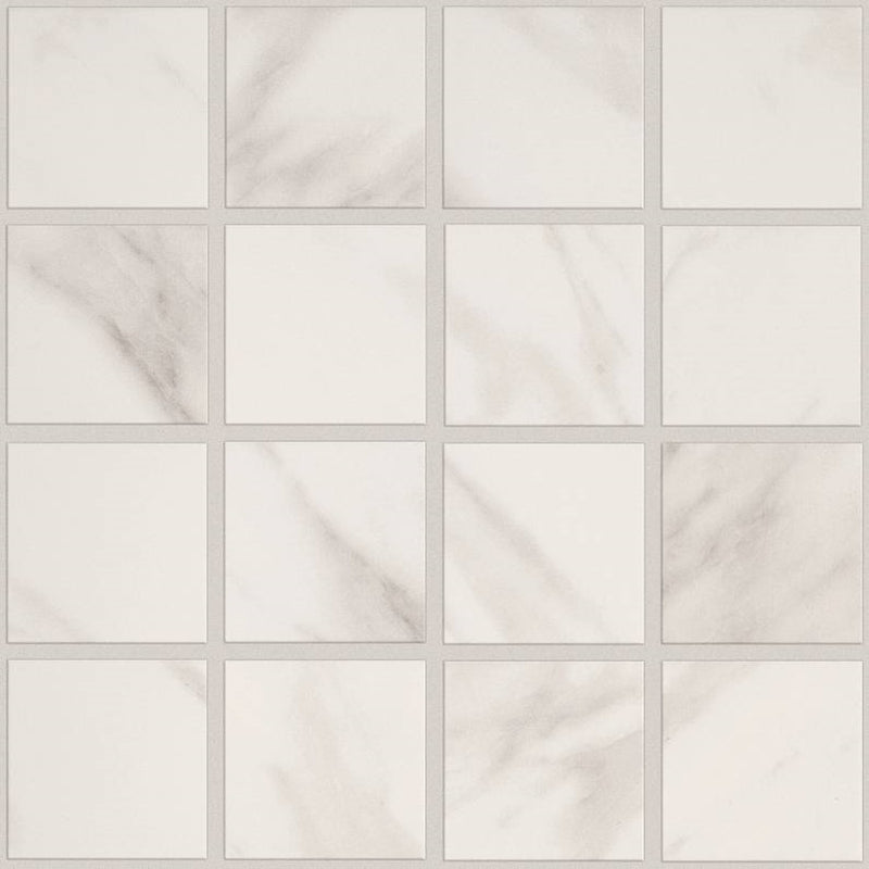 Shaw Tile Colonnade Bianco 3x3 Mosaic