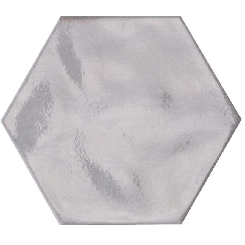 Paramount Tile Paramount Tile Fuoritono Bianco Gloss Hexagon Sample