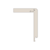 Bjelin Hardened Wood Small Format Trim Closed Stairnose 9mm