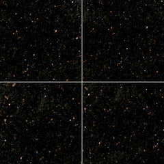 Granite Tile Collection Black Galaxy - 18"x18" Swatch