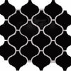 Daltile Color Wheel Retro Group 2 3x3 Black Arabesque