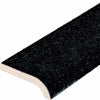 Daltile Color Wheel Splash Trim Bullnose 2x6 Abrasive Black